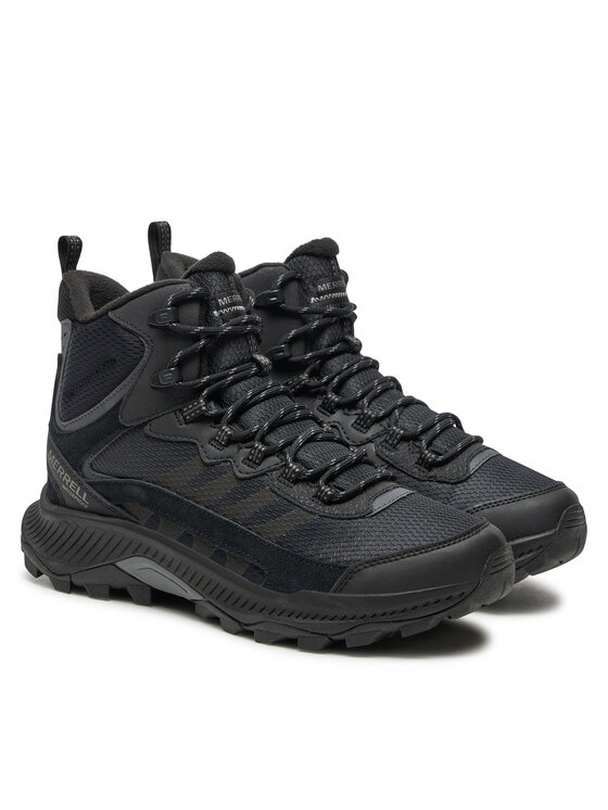 Merrell Merrell Pārgājienu apavi Speed Strike 2 Thermo Mid Wp J037767 Melns