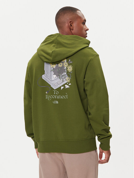 The North Face The North Face Sweatshirt Connect NF0A8E40 Grün Relaxed Fit