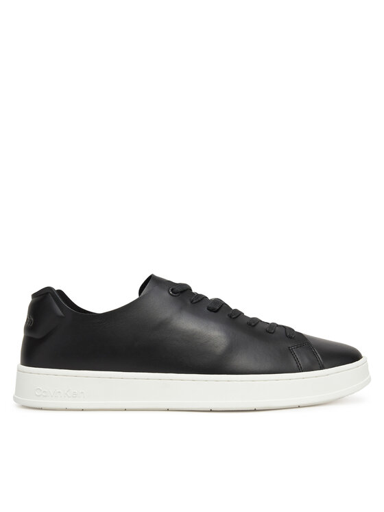 Calvin Klein Calvin Klein Laisvalaikio batai Low Top Lace Up Unlined Lth HM0HM01885 Juoda