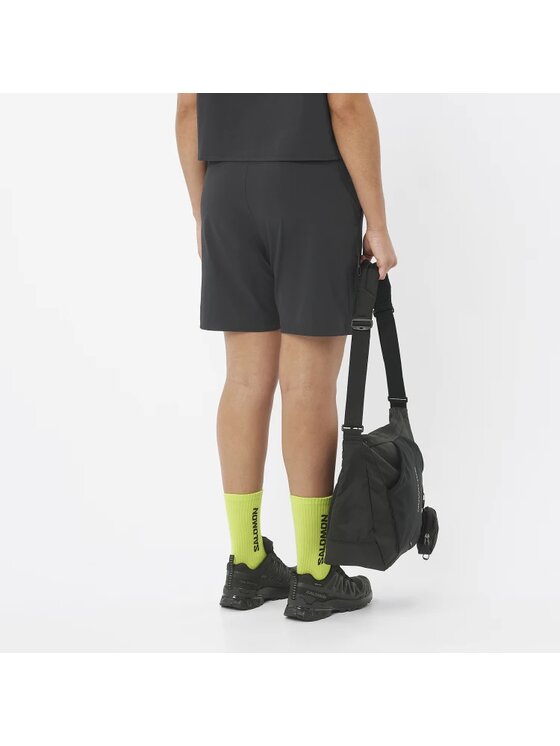 Salomon Salomon Szorty sportowe WAYFARER 2.0 SHORTS W Czarny Regular Fit