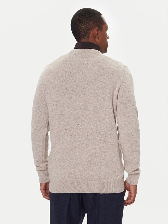 Barbour Barbour Pullover Essential Tisbury MKN0844ST51 Beige Regular Fit