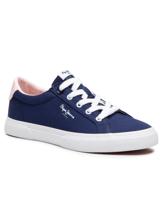 Pepe Jeans Scarpe sportive Kenton Bass PLS31169 Blu scuro • Modivo.it