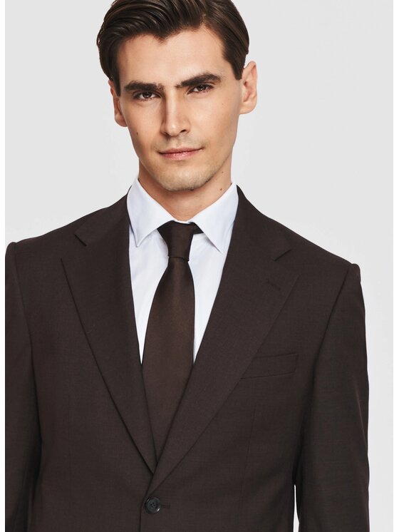 Pako Lorente Pako Lorente Marynarka P26SF-3G-013 Brązowy Slim Fit