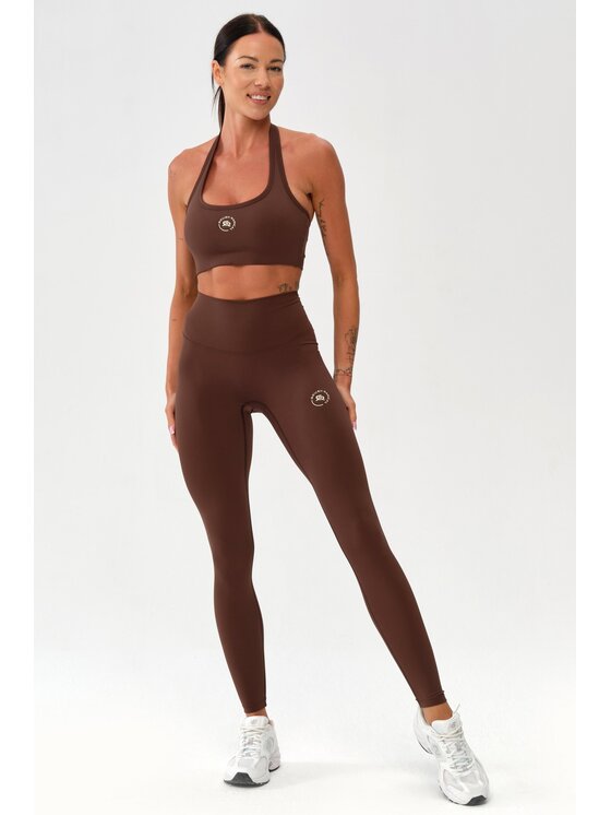 ROUGH RADICAL ROUGH RADICAL Biustonosz sportowy ZOYA SPORTS BRA Brązowy