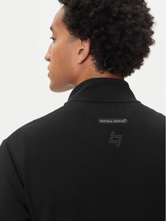 EMPORIO ARMANI フードコート ブラック　M EA7 Emporio Armani Dres 7M000664 AF12501 UC001 Czarny