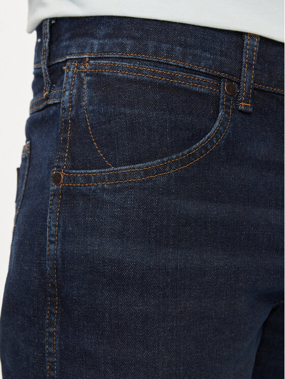 Wrangler Wrangler Szorty jeansowe Colton 112350823 Granatowy Slim Fit