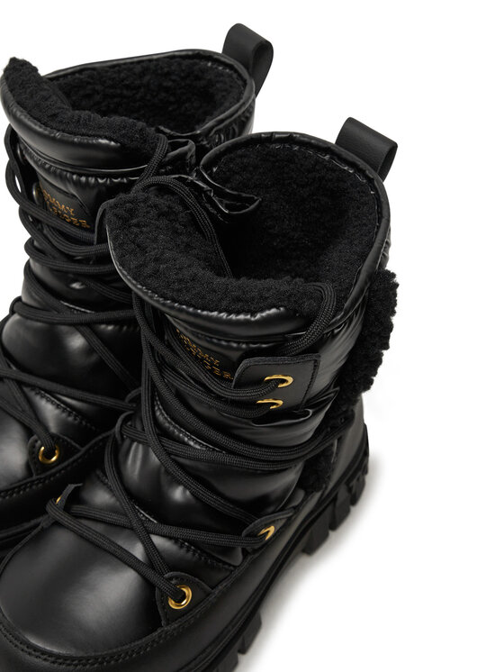 Tommy Hilfiger Tommy Hilfiger Μπότες Χιονιού Fur Boot T3A5-33610-1695 M Μαύρο