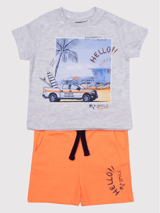 Completo T-shirt, top e pantaloncini 1646