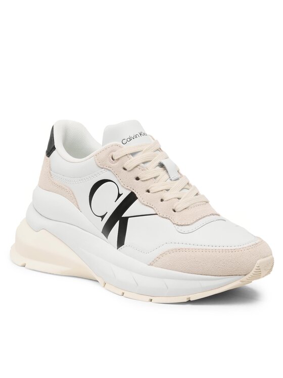 Calvin Klein Jeans Calvin Klein Jeans Tossud Wedge Runner Mix Lth Wn YW0YW01099 Beež