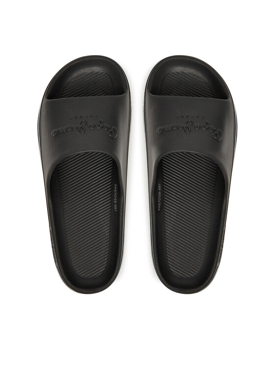 Pepe Jeans Pepe Jeans Plätud Beach Slide M PMS70159 Must