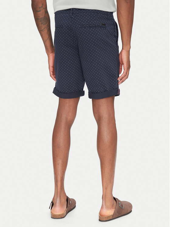 Jack & Jones Jack & Jones Pantalon scurți din material Bowie 12230336 Bleumarin Regular Fit