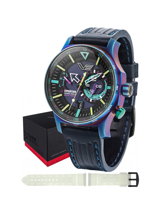 Vostok Europe Vostok Europe Zegarek VS57-595D737 Niebieski