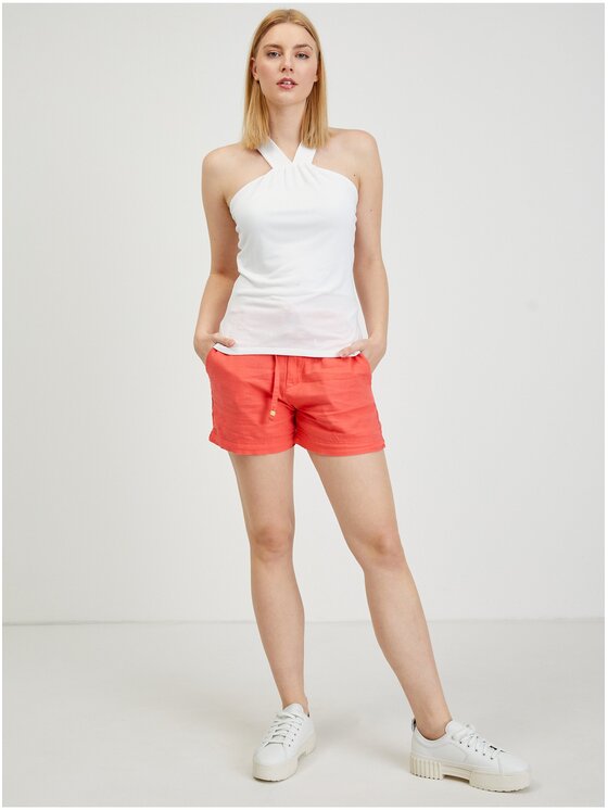 Orsay Orsay Top 103154-001000__XL Biały Regular Fit