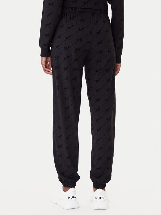 HUGO HUGO Pantaloni da tuta Lokky 50545211 Nero Regular Fit