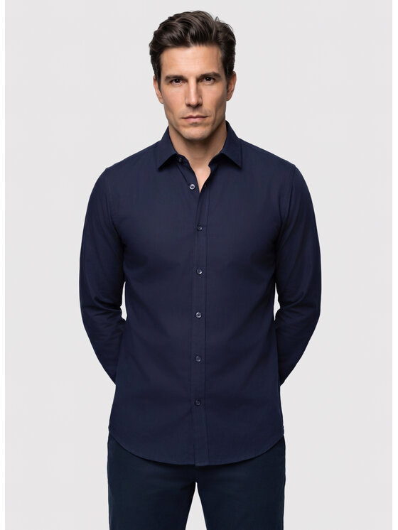 Pako Lorente Pako Lorente Koszula P26WF-1X-028 Granatowy Slim Fit