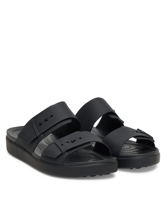 Crocs Crocs Şlapi Brooklyn Buckle Low Low 211215 Negru
