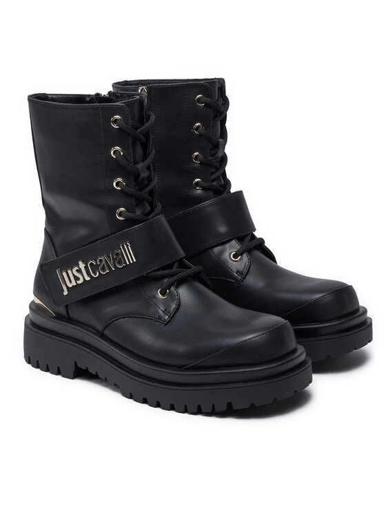 Just Cavalli Just Cavalli Čizme 77RA3S94 Crna