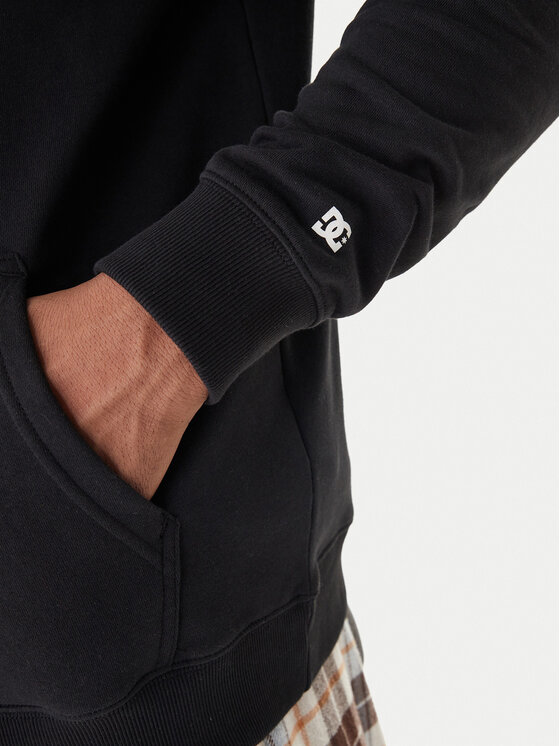 DC Shoes DC Shoes Bluză Baseline ADYFT03389 Negru Regular Fit