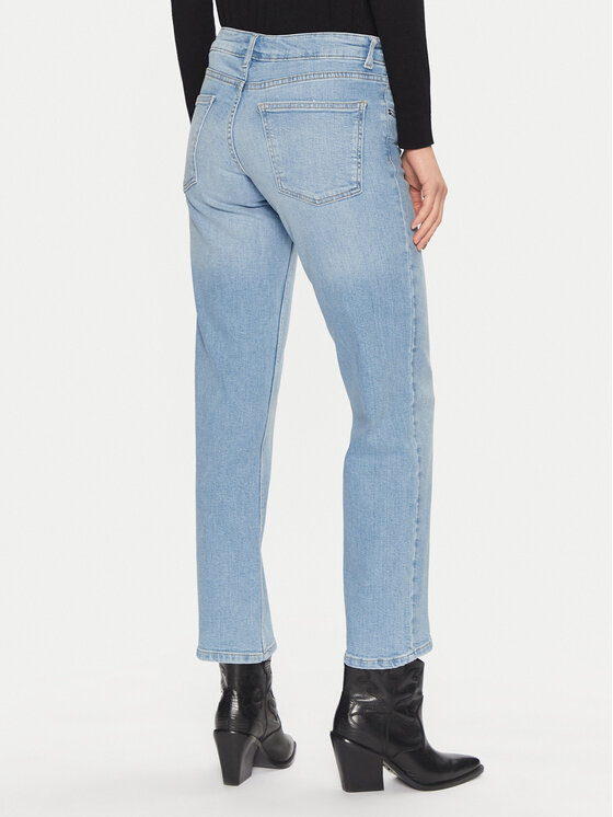 ONLY ONLY Jeans hlače Lopez 15339694 Modra Straight Fit