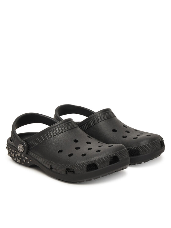 Crocs Crocs Šľapky Classic Studded 211596 Čierna