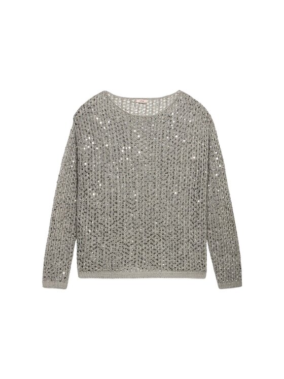 Oltre Oltre Cardigan M112E001845N013 Grigio Regular Fit