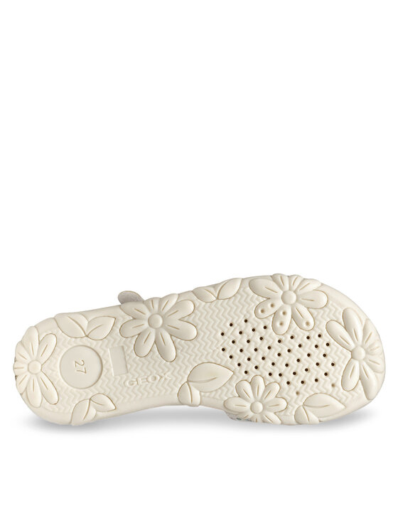 Geox Geox Sandali J Haiti J028ZA 007BC C1714 D Bianco