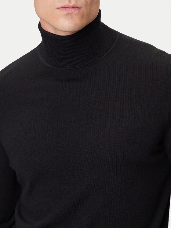 Marc O'Polo Denim Marc O'Polo Denim Bluză cu gât 5000007221 Negru Regular Fit
