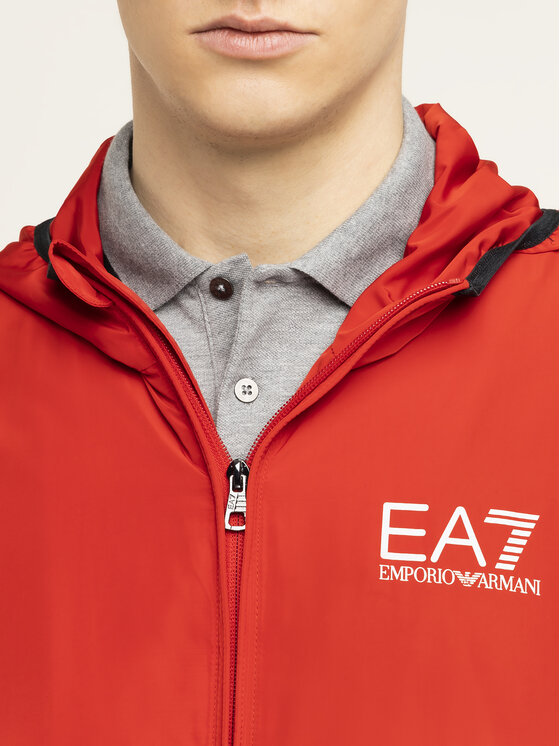 EA7 Emporio Armani EA7 Emporio Armani Átmeneti kabát 8NPB04 PNN7Z 1451 Piros Regular Fit