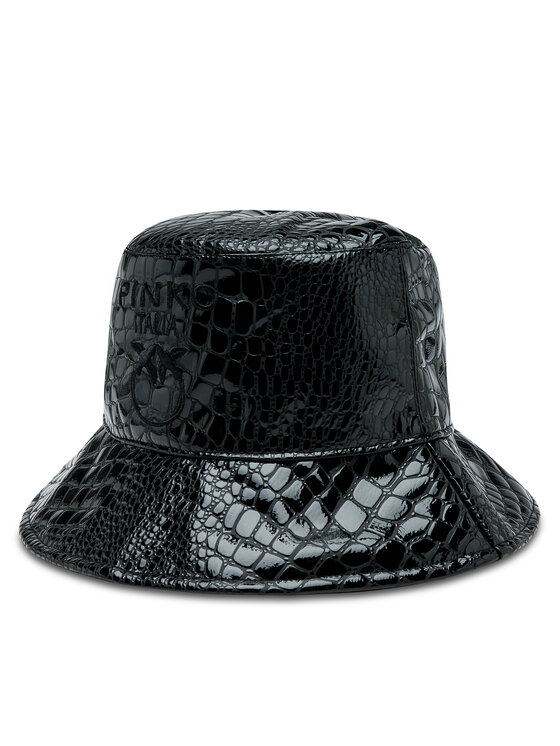 PINKO Pinko Καπέλο Bucket Bios Buckle Hat AI 23-24 PPRE 101819 A165 Μαύρο