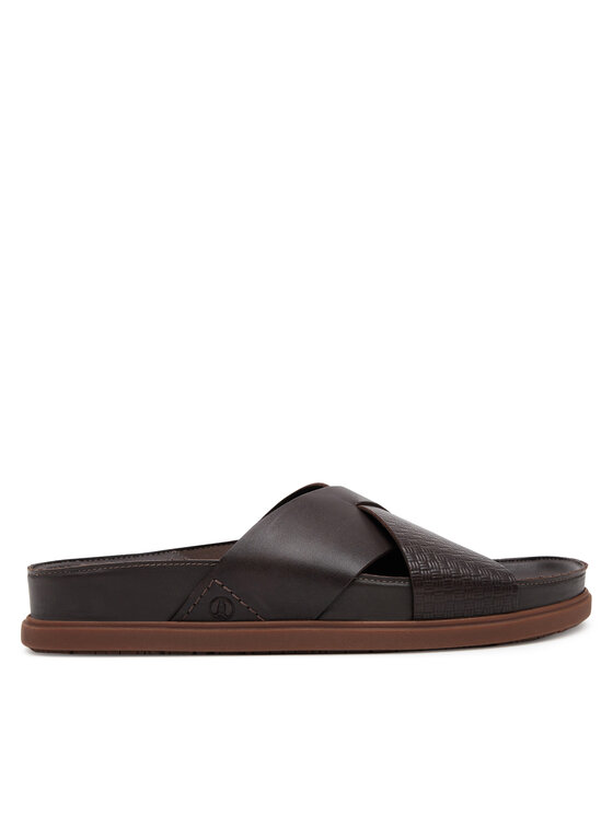 Clarks Šľapky Torford Cross 26180888 Hnedá