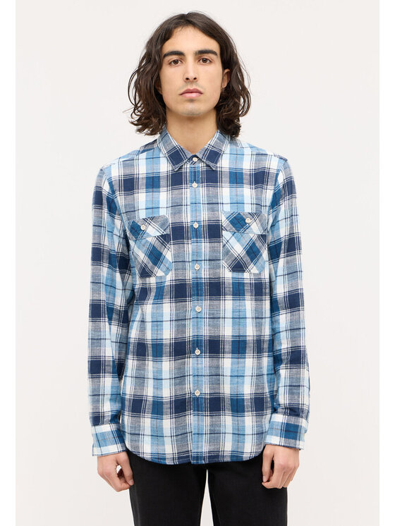 Mustang Mustang Camicia EASTBRIDGE Blu Regular Fit