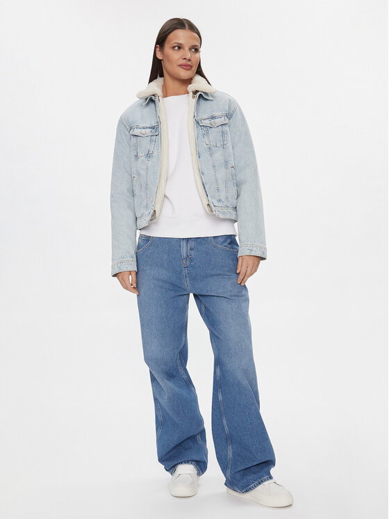 Tommy Jeans Tommy Jeans Farmer kabát DW0DW16991 Kék Regular Fit
