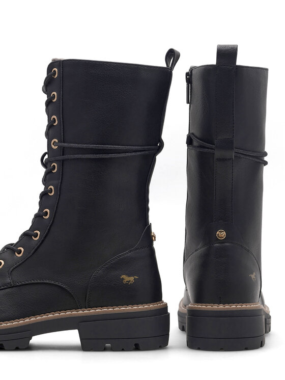 Mustang Mustang Botine 1437-503 Negru