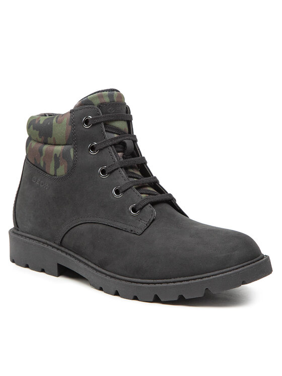 Geox Geox Outdoorová obuv J Shaylax B. B J16FAB 04515 C9B3Y D Čierna