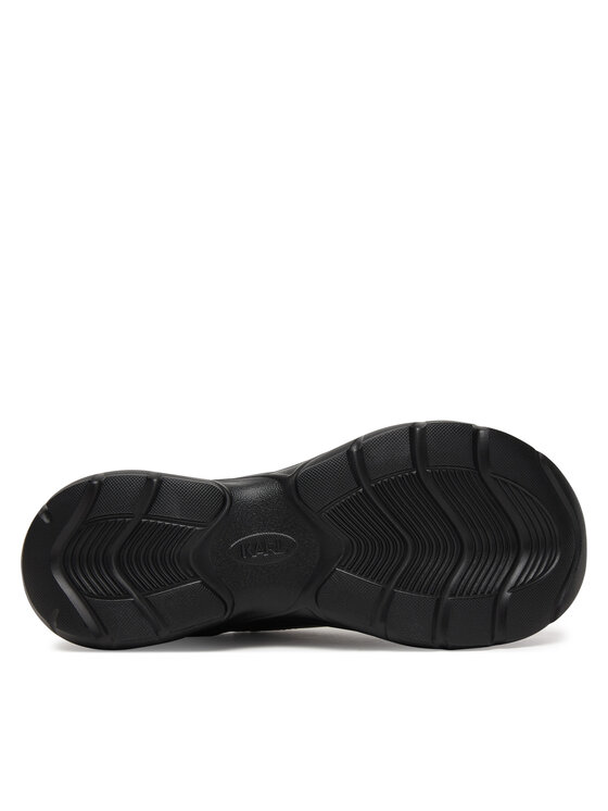 KARL LAGERFELD KARL LAGERFELD Sneakersy Kontour Wedge KL68016 Czarny