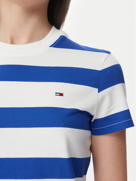 Tommy Jeans Tommy Jeans T-särk Flag DW0DW23801 Sinine Regular Fit