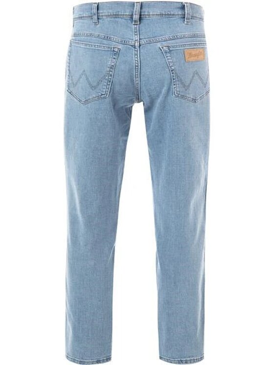 Wrangler Wrangler Jeansy TEXAS SLIM Niebieski Slim Fit