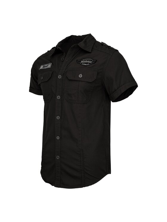 Brandit Brandit Koszula 4033.2.S Czarny Classic Fit