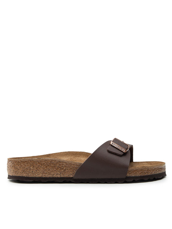 Birkenstock Klapki Madrid Bs 40391 Brązowy