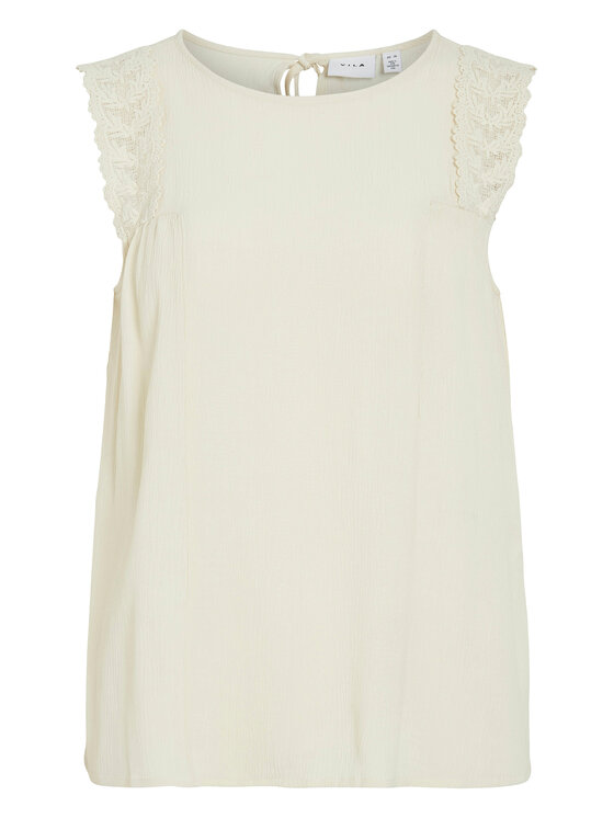 Vila Vila Majica Pernillu 14105237 Bež Loose Fit