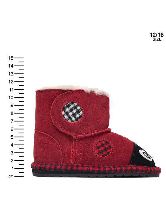 EMU Australia EMU Australia Śniegowce Lenny Ladybug Walker B13326 Czerwony