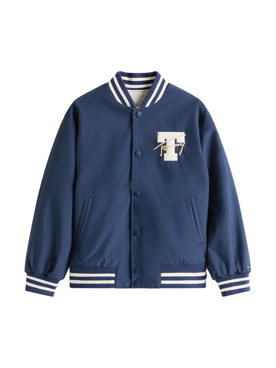 Tommy Hilfiger Tommy Hilfiger Яке бомбър KB0KB09740 Тъмносин Relaxed Fit