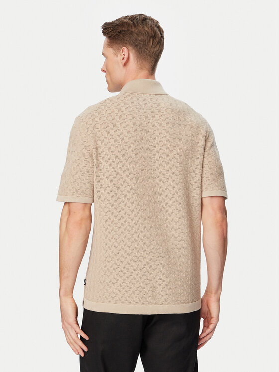 BOSS BOSS Košulja H-Nappo 50560494 Bež Regular Fit