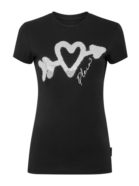PHILIPP PLEIN PHILIPP PLEIN T-Shirt 8983 Czarny Regular Fit