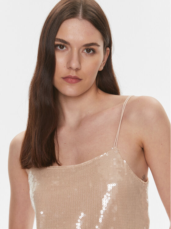 Calvin Klein Jeans Calvin Klein Jeans Marškinėliai J20J222615 Smėlio Regular Fit