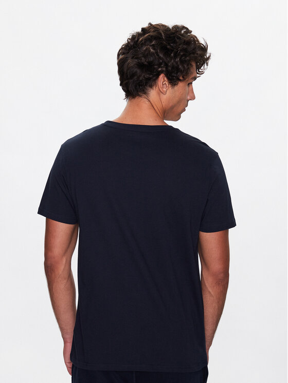 Tommy Hilfiger Tommy Hilfiger T-krekls UM0UM02916 Tumši zils Regular Fit