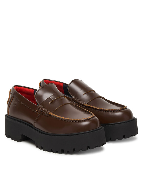 Tommy Hilfiger Tommy Hilfiger Loaferai Archive '01 Leather Loafer EN0EN03022 Ruda