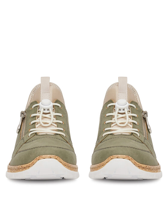 Rieker Rieker Sneakersy N42G0-52 Zielony