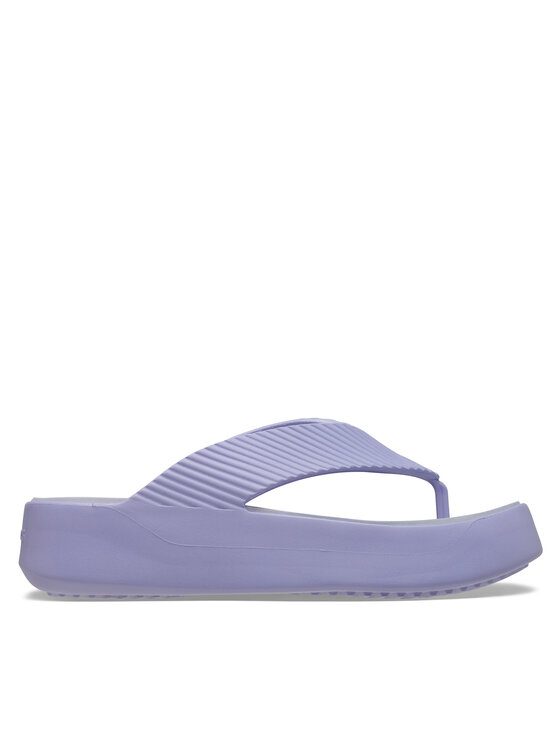 Crocs Crocs Джапанки Getaway Groove Platform Flip 210700 Виолетов