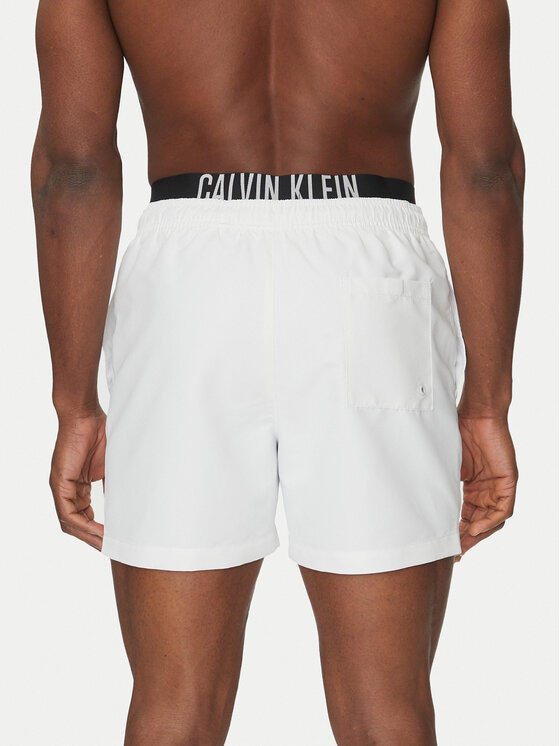 Calvin Klein Swimwear Calvin Klein Swimwear Úszónadrág KM0KM01093 Fehér Regular Fit